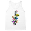 Pride Floral LGBT Colors Tank Top