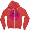 mustache Zipper Hoodie