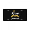 kings are born in january License Plate