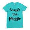 Snuggle this Muggle Ladies Fitted T-Shirt