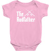 the rodfather   mens funny fishing Baby Onesie