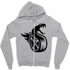 fangs dragon Zipper Hoodie