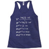 X-Mas Math Racerback Tank