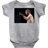 alhamd&uuml;lillah tomorrow i am going to smesh your boy Baby Bodysuit