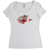 oh yeah Women's Triblend Scoop T-shirt