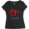 liver cancer awareness Women's Triblend Scoop T-shirt