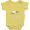 saturn go round Baby Onesie