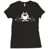 monster weightlifting Ladies Fitted T-Shirt