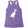 cool duck retro Racerback Tank