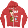 the mad man in the box Zipper Hoodie
