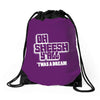 jake and amir oh sheesh y'all Drawstring Bags