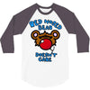 red nosed bear 3/4 Sleeve Shirt