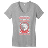 Funny fishing Women's V-Neck T-Shirt