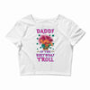 birthday troll daddy Crop Top