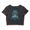 The Best Poppy Was Born In February Crop Top