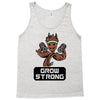 groot grow strong galaxy gym fitness mashup Tank Top