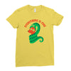 everything is fine Ladies Fitted T-Shirt