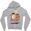 french toast kiss Zipper Hoodie