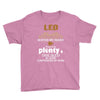 leo hated by many wanted by plenty disliked by some confronted by none Youth Tee