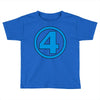 number 4 Toddler T-shirt