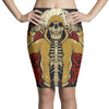 hip hop and rose Pencil Skirts
