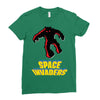 space invaders 2 Ladies Fitted T-Shirt