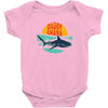 Daddy Shark Baby Bodysuit