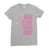breast cancer Ladies Fitted T-Shirt