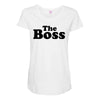 The Boss Maternity Scoop Neck T-shirt