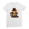 indiana link Ladies Fitted T-Shirt