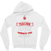 funny teacher Zipper Hoodie
