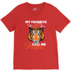 My Favorite People Call Me Papa V-Neck Tee