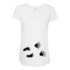 Guess What? - Baby Inside Maternity Scoop Neck T-shirt