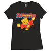 Super Ted Ladies Fitted T-Shirt