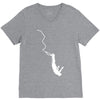 bungeejumping bungeespringen fun sport hobby freizeit extremsport V-Neck Tee