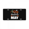 Halloween Kings Are Born In May License Plate