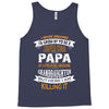 Super Cool Papa Of A Freaking Awesome Granddaughter Tank Top