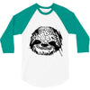 ask me why i'm lazy sloth! 3/4 Sleeve Shirt