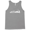 evolution of man' chequered flag classic 912 Tank Top