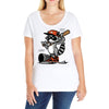 oh no Ladies Curvy T-Shirt