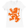 lion rampant Ladies Fitted T-Shirt