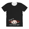 October Peeking Out Baby Boy All Over Women's T-shirt