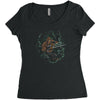 necro nightmare Women's Triblend Scoop T-shirt