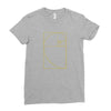 golden spiral Ladies Fitted T-Shirt
