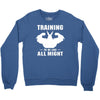 Training to be Like All Might Crewneck Sweatshirt