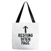 resting bitch face Tote Bags