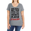 my favorite player Ladies Curvy T-Shirt