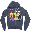 i'm a woman! Zipper Hoodie