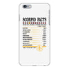 Scorpio Facts Zodiac iPhone 6/6s Plus Case