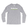 atheism funny retro religion jesus christ believer comic god Long Sleeve Shirts